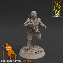 Townfolks brent table miniatures forger Titan 3d print model - Mito3D