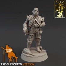 Townfolks garde corps Masculin boutique miniatures forger titant 3d print model - Mito3D