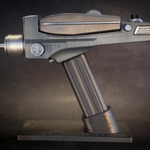 laser arma fogo suporte cosplay phaser 3d print model - Mito3D