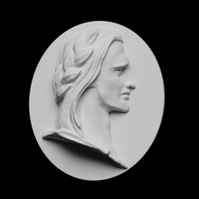 virgil Varredura França 3dprintable alívio 3dsculpture orsay 3d print model - Mito3D