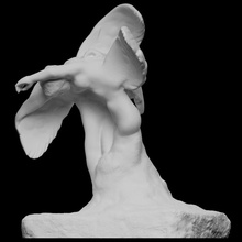 benedictions scan sculpture france rodin 3dprintable 3d print model - Mito3D