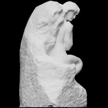 galatea scan sculpture france rodin 3dprintable 3d print model - Mito3D