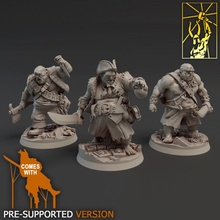 ogre crewman tabletop miniatures forge titan pirates bloodsail 3d print model - Mito3D