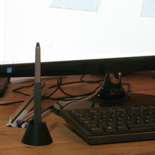 pen holder wacom & garden 3d print model - Mito3D