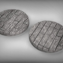 legna pavimento basi 50mm tavolo fantasia dnd tavole 3d print model - Mito3D