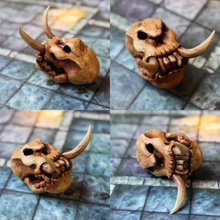troll cranio puntello miniatura scenario diorama dnd risorsa 3d print model - Mito3D