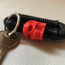 key chain - modifiable keychain 3d print model - Mito3D