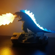 batería soporte prusa impresoras Godzilla lámpara jardín 3d print model - Mito3D