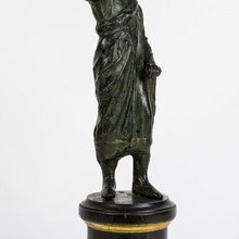 statuette male figure roman statue bronze museum scantheworld ireland ancientrome huntmuseum limerick3d 3d print model - Mito3D
