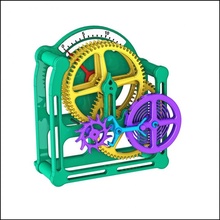 minute moteur mécanique jouet bureau 3d print model - Mito3D