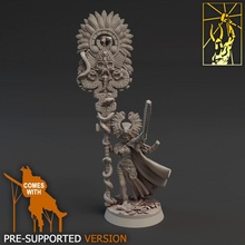 amazon itza totem wielder tabletop aztec fantasy miniatures forge titan 3d print model - Mito3D