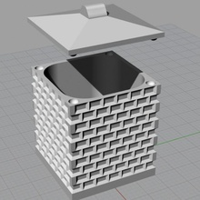 box suger 3d print model - Mito3D