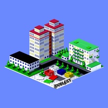 dobloxy - innovative blocks children bricks toy construction 3d print model - Mito3D