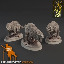 amazon brutosaur tabletop aztec dinosaur fantasy miniatures forge titan 3d print model - Mito3D