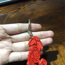 singe porte clés llavero mono salchicha clé 3d print model - Mito3D