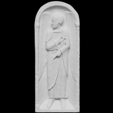 christ majesty scan france 3dprintable relief 3d print model - Mito3D