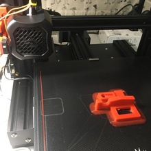 ender 3 v2 printed parts mounting servo microswitch auto bed leveling creality abl ender3 3d print model - Mito3D