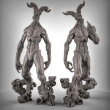 nightwalkers tabletop demon fantasy horror warhammer shadow dungeonsanddragons daemon fairy dnd kingsofwar fae nightwalker 3d print model - Mito3D