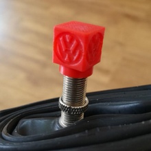 vw tyre valve cap tire camper campervan vwcustom 3d print model - Mito3D