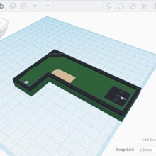 mini golf agujero 1 juegos juguetes 3d print model - Mito3D
