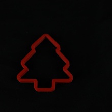 christmas tree cookie cutter Garten Weihnachten 3d print model - Mito3D