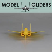 mig 29 uçan planör elastik bant güçlendirilmiş oyuncaklar oyunlar eğlenceli uçak açık havada fighterjet 3d print model - Mito3D