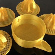 prensa cítricos cocina agrios prensado limón 3d print model - Mito3D