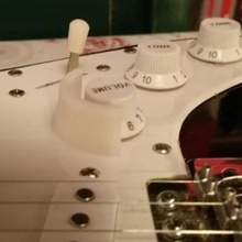 chitarra volume pentola pomello guardia 3d print model - Mito3D