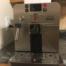 gaggia brera espresso machine coffee extension cap container lazy 3d print model - Mito3D