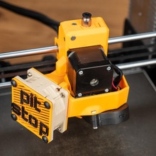 pitstop extruder prusa i3 printers v1 3d print model - Mito3D