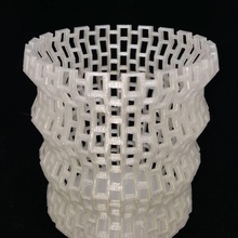 fence vase & garden 3d print model - Mito3D