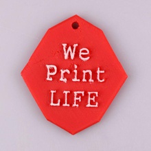 imprimir vida chave cadeia moda acessórios chaveiro 3d print model - Mito3D