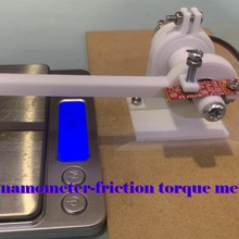 dynamomètre friction couple mètre torque meter 3d print model - Mito3D