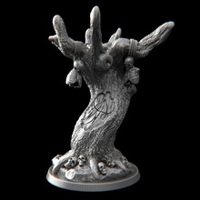árbol horror mesa fantasía terror 3d print model - Mito3D