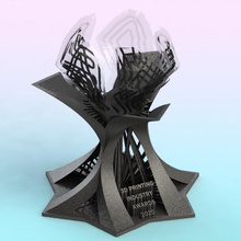 2020 3d impressão indústria prêmios troféu sla sls 3dprintingindustry 3d print model - Mito3D