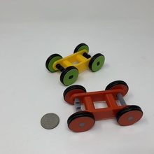 Entwerfen einfach 3d gedruckt Gummi Band Wagen freecad Ultimaker Gummiband 3d print model - Mito3D