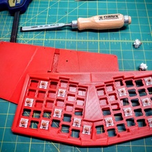 atreus62 mechanical keyboard case mechanicalkeyboard atreuskeyboard ortholinearkeyboard 3d print model - Mito3D