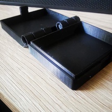 klein klappbar Box drucken Ort Deckel Startseite Mantel 3d print model - Mito3D