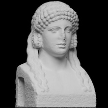 herma scan 3d greek printing roman sculpture marble deity photogrammetry herm openglam 3d-printable lunese 3d print model - Mito3D