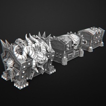 treasure chests tabletop dungeons fantasy terrain 3d print model - Mito3D