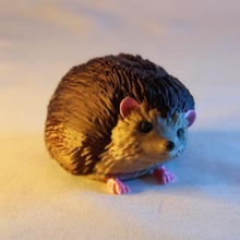 hedgehog animal creature cute palette multimaterial mmu 3d print model - Mito3D