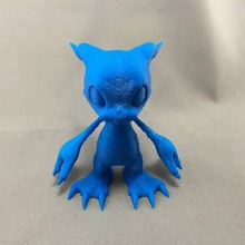 veemon figura ação brinquedo estátua fan art figurine digimon veenom digitalmonsters 3d print model - Mito3D
