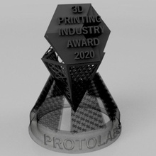 nova - 3d printing industry award 2020 trophy 3d print model - Mito3D
