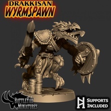 wyrmcult supplicante tavolo Drago fantasia mostro wargaming warhammer scifi dnd esploratore giochi coboldo ttrpg battleyakminiatures 3d print model - Mito3D