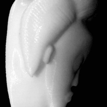 egungu maske british museum Londra tarama 3d print model - Mito3D