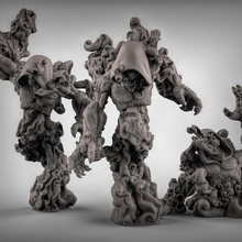 fantasmas tampo mesa fantasia Morto vivo espectro masmorras Dragões dnd descobridor 3d print model - Mito3D