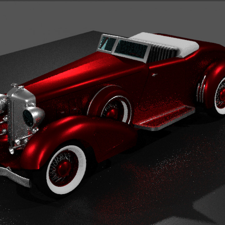 Chrysler imperial 1933 chrysler 3D print model - Mito3D