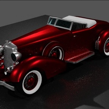 Chrysler Kaiserliche 1933 chrysler imperial 3d print model - Mito3D