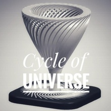 ciclo universo 3d impressão estrutura Aprendendo perfeição scupt emoção 3d print model - Mito3D