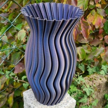 écharpe vase 3d print model - Mito3D